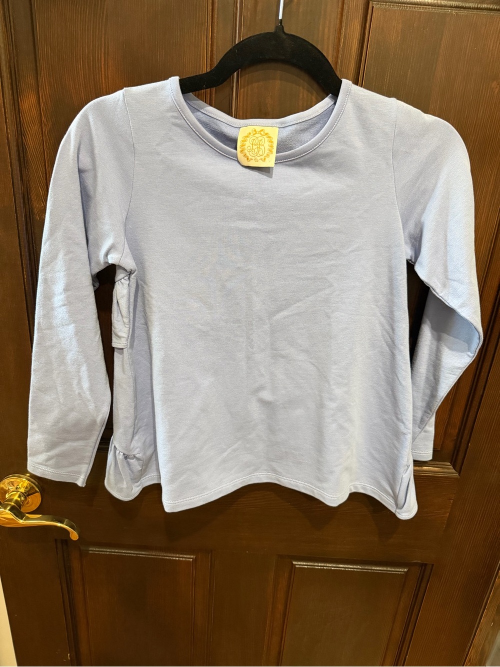 The Beaufort Bonnet Company Light Lavender Long-Sleeve Crewneck Tee